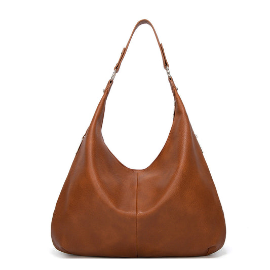 Bolso de cuero elegante – Bolso con correa cómoda y diseño moderno para mujer